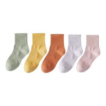 Yalu Mid-Calf Socks Women's 5 Pack