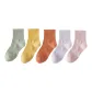 Light Green, Yellow, Orange, Light Purple, Light Pink
