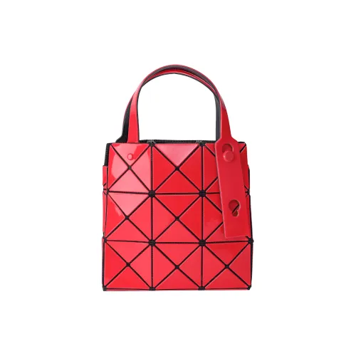 ISSEY MIYAKE Polyvinyl Chloride Resin Handbag Mini Women's Red