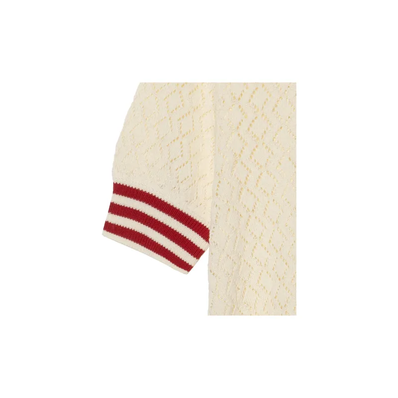 GUCCI X Adidas Cotton Polo-3