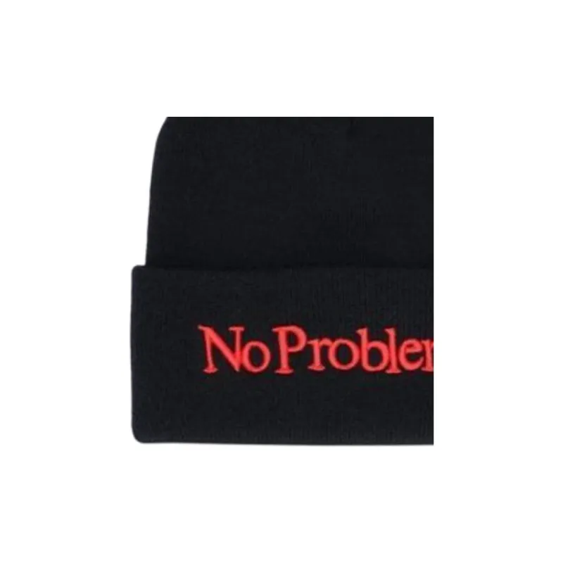Aries Embroidered Mini No Problemo Beanie-2