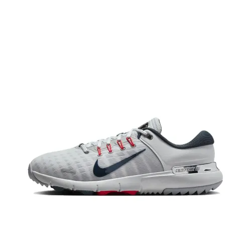 Nike Free Golf Golf Shoes Men Low-Top Gray Black