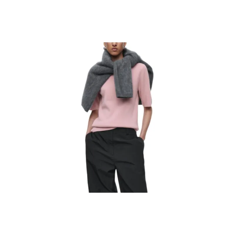 COS T Shirts Women's Pink-1
