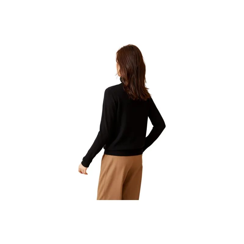 H YXIANG Cashmere Sweater Women's-1