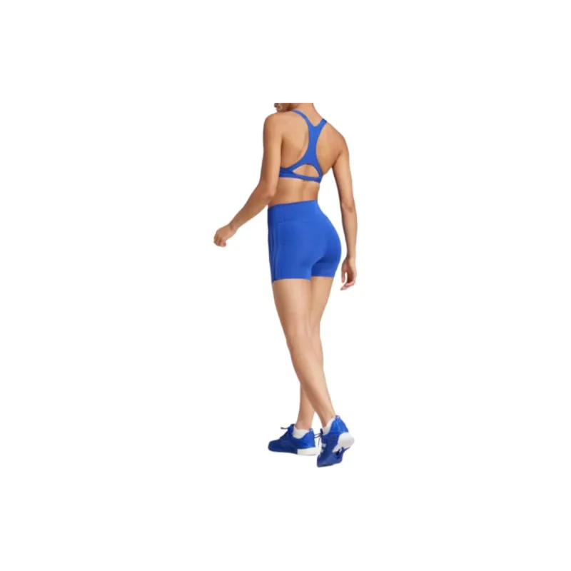 Adidas Free Shipping With AdiClub Optime 4-Inch Raw-Cut-Hem Leggings-2