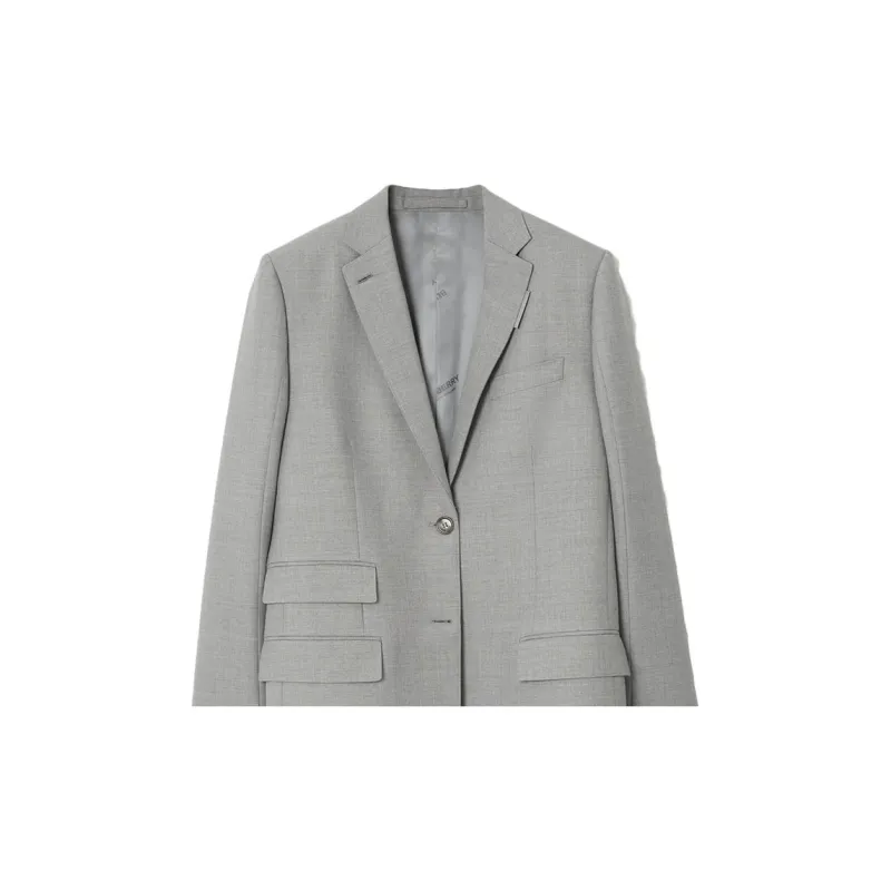 Burberry SS23 Jackets Coats Women's Gray-4