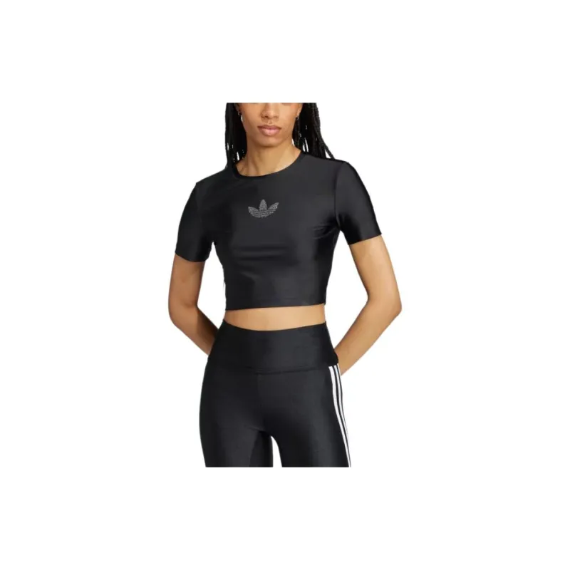Adidas Originals Embellished Trefoil T-Shirt-1