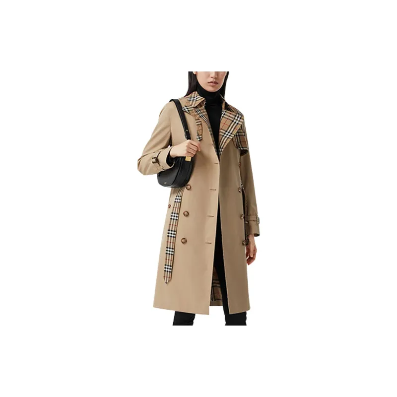 Burberry Trench Coat Women's Khaki-1