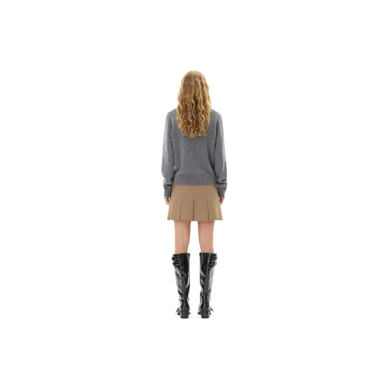 GANNI Graphic bunny Sweater-2
