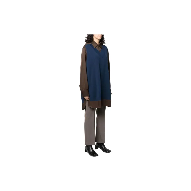 Maison Margiela Shirts Women's Blue & Brown-3