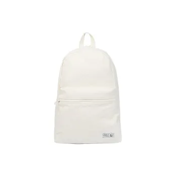 VOLER DANS LE CIEL！ Canvas Backpacks Backpack Regular Unisex White/Blue