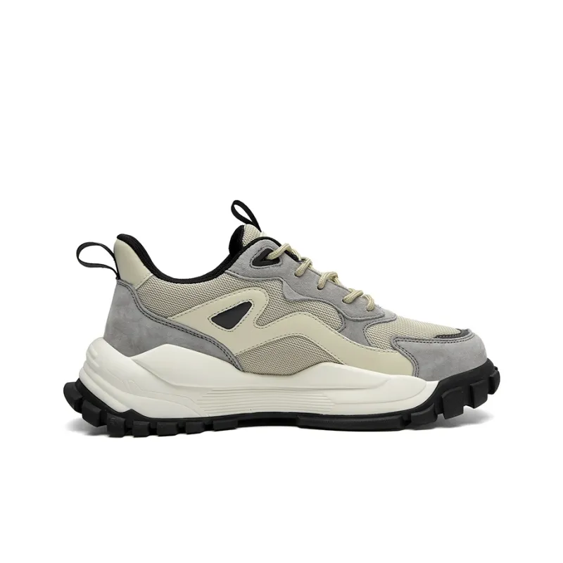 JEEP SPIRIT Outdoor Shoes Men Low Top Light Sandy/Climbing Gray-1