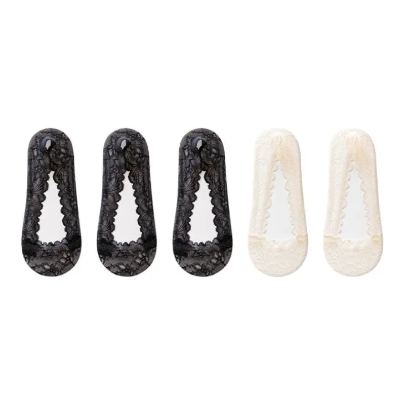 ROBINHOOD No Show Socks Women's 5 Pack-4