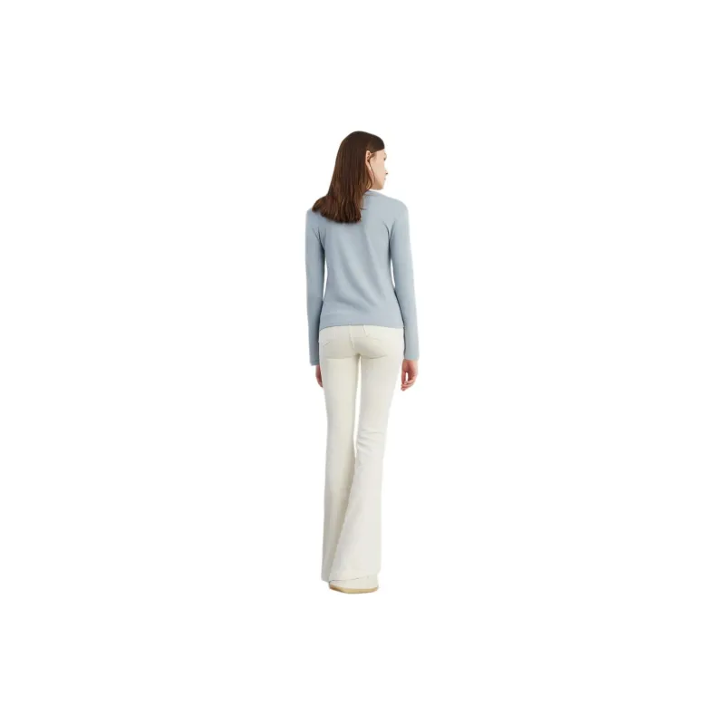 DPLAY Jeans Women's Trendy White-3