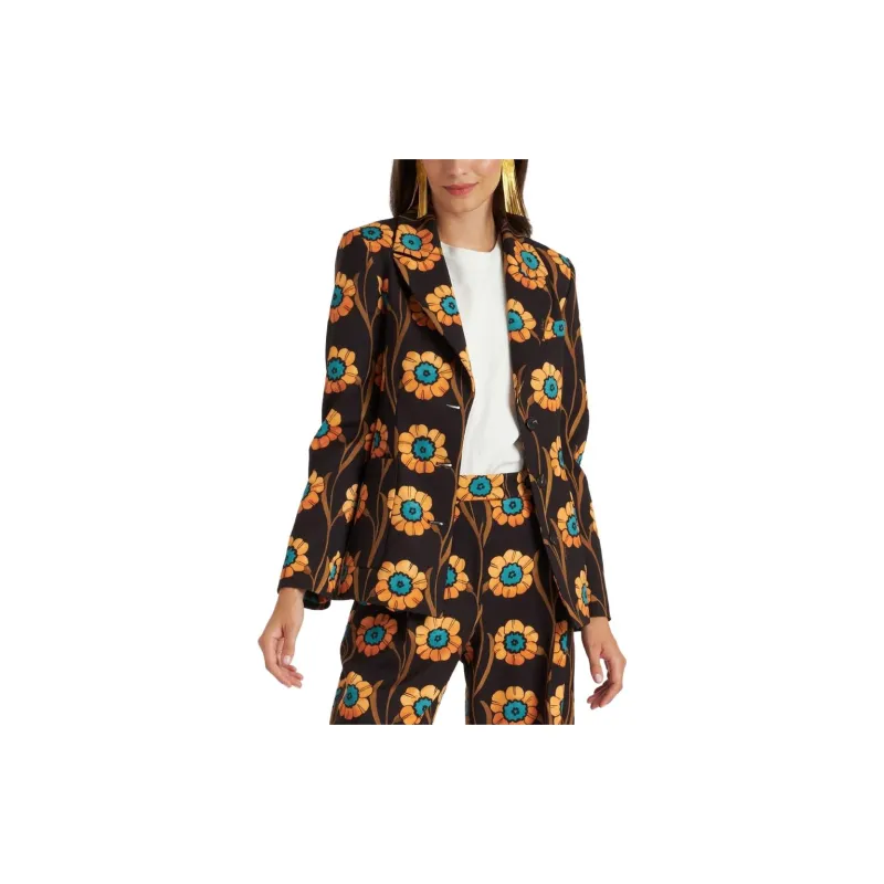 La DOUBLEJ. 24/7 Floral print Blazer-2