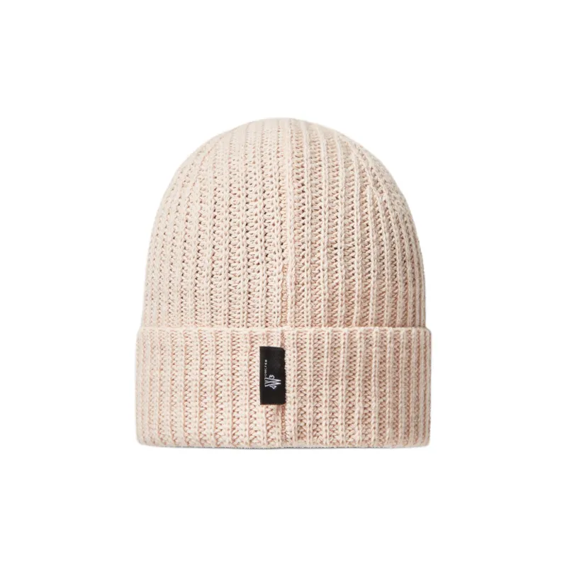 Moncler Logo Patch Ribbed Beanie-1
