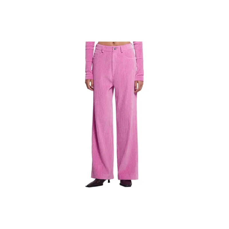 NANUSHKA Josine Velvet Cotton Trousers-1