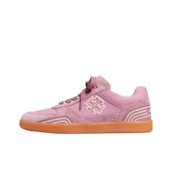 TORY BURCH Clover Court Low Top Skateboard Shoes Women's Light Pink
