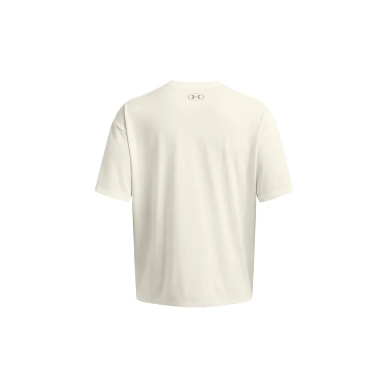 Under Armour CollegiateGameday Heavyweight Performance Cotton Oversized T-Shirt Men's White-1