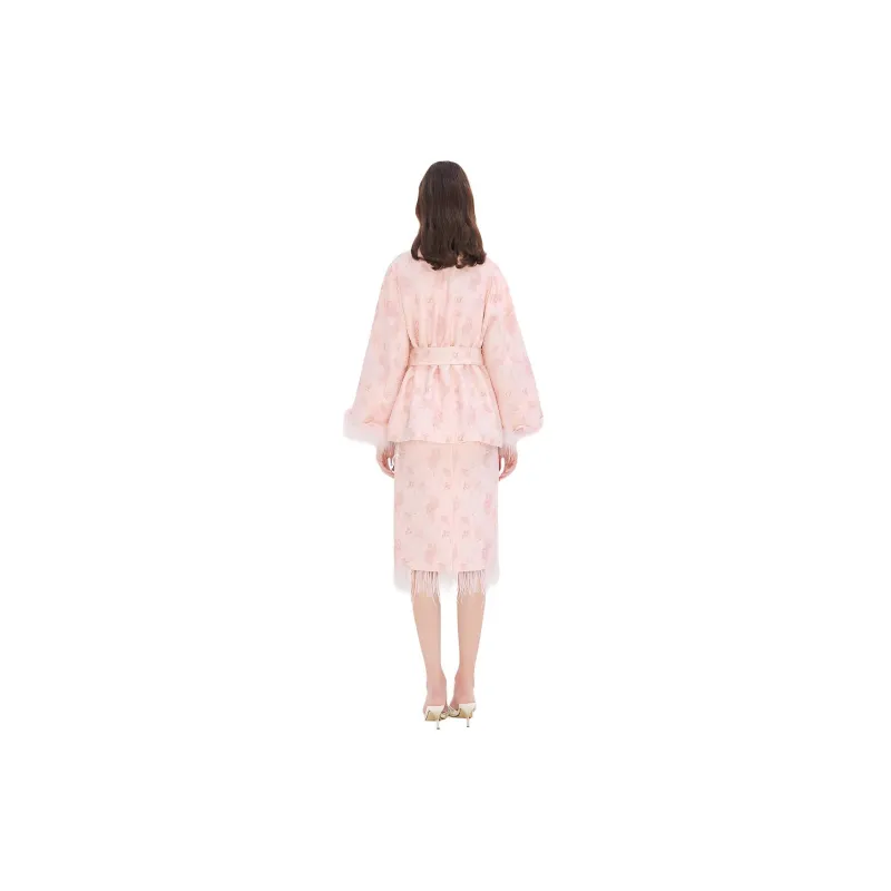 COCOON Puffer Jacket Women's Pink-3