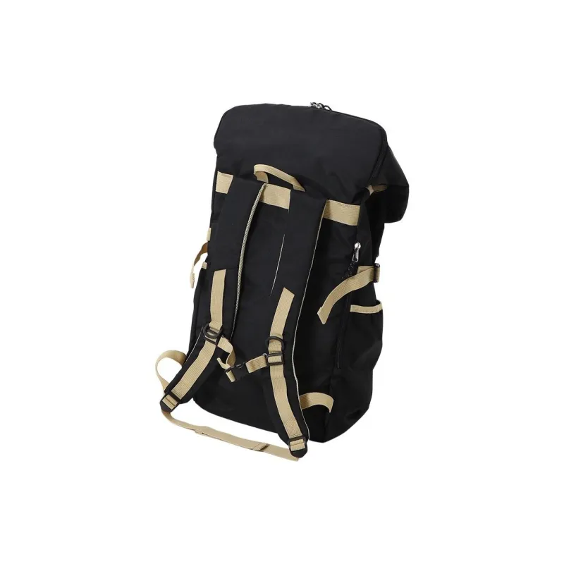 Champion Polyester Backpack Regular Unisex Black & Beige-1