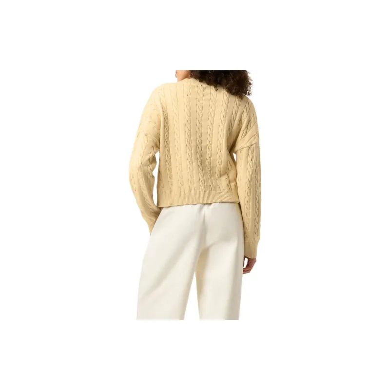 FILA BASELINEChunky FW24 Knitwear Women's Yellow-2