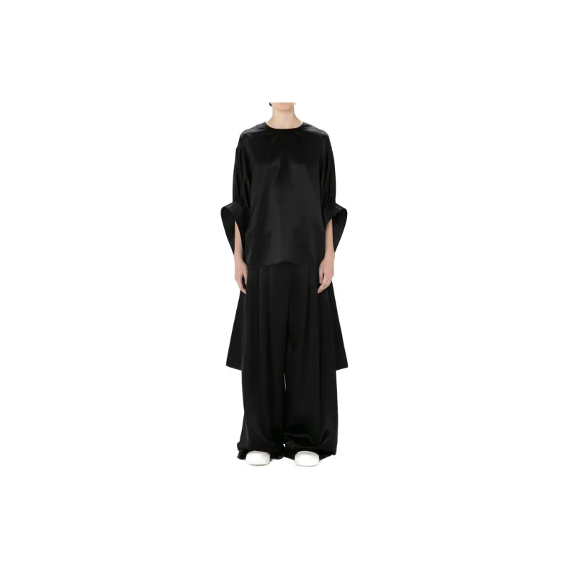 JW Anderson Strap Detailed Crewneck Blouse-1