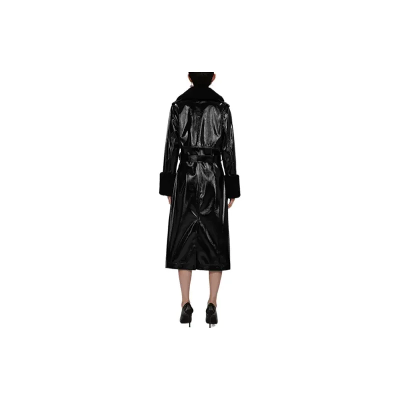 Self portrait Coats Women's Black-2