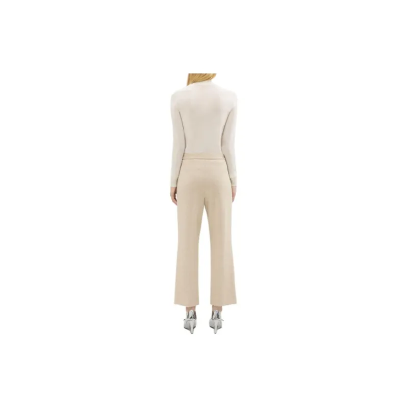 THEORY Casual Pants Women's Oat/Gray-2