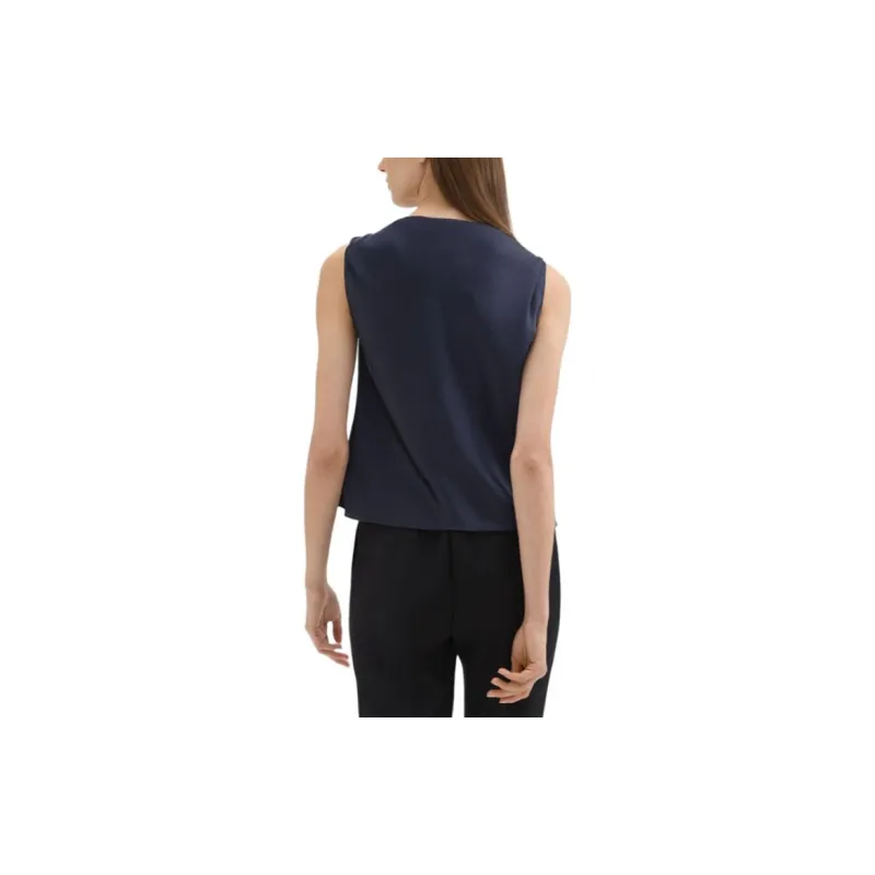 THEORY Tank Tops Women's Deep Sea Blue-3