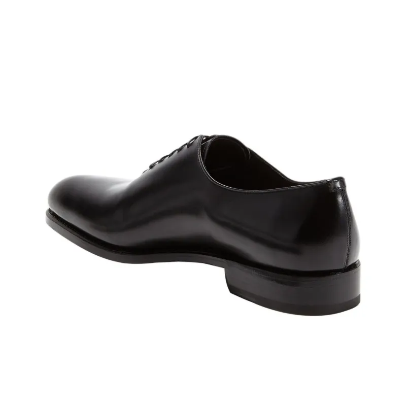 FERRAGAMO Tramezza Dress Shoes Men's Black-3