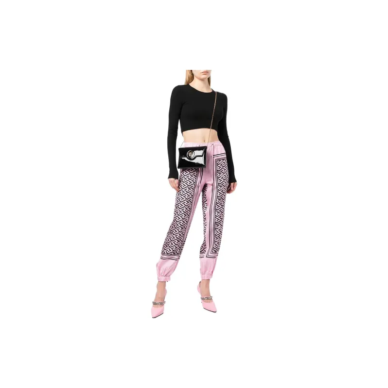 VERSACE Casual Pants Women's Pink-1