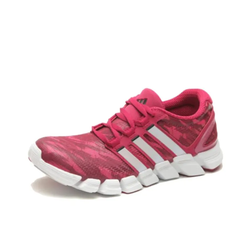 Adidas Adipure Anti-Slip Wear-Resistant Low-Top Casual Running Shoes Women's Pink-1