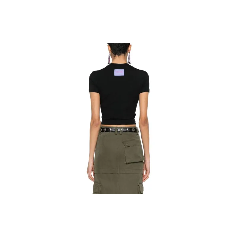 VERSACE JEANS COUTURE Regular T Shirt Women's Black-2