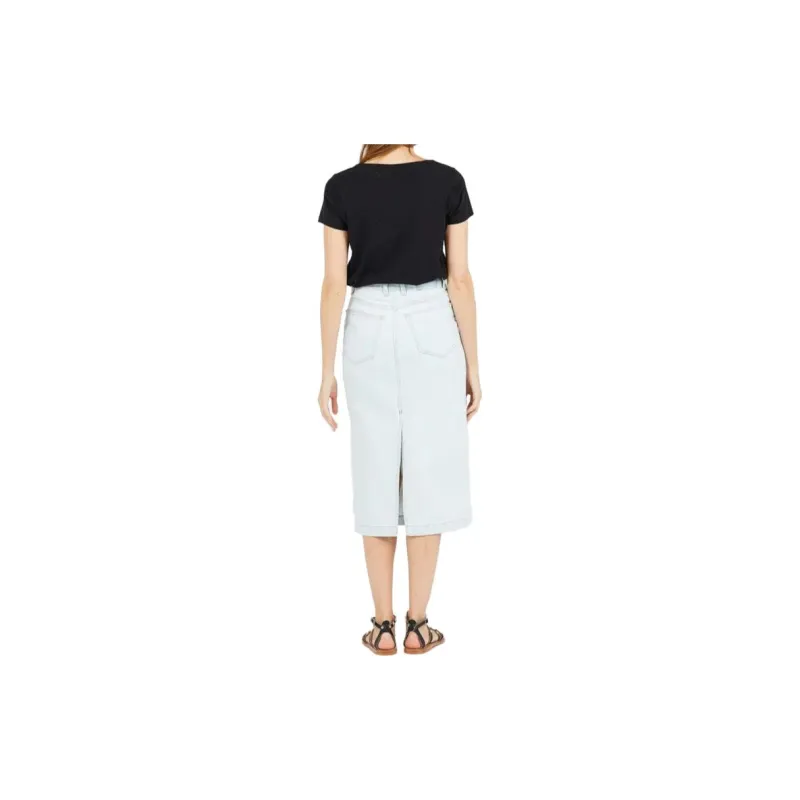 ISABEL MARANT Denim Long Skirts Women's Blue-2