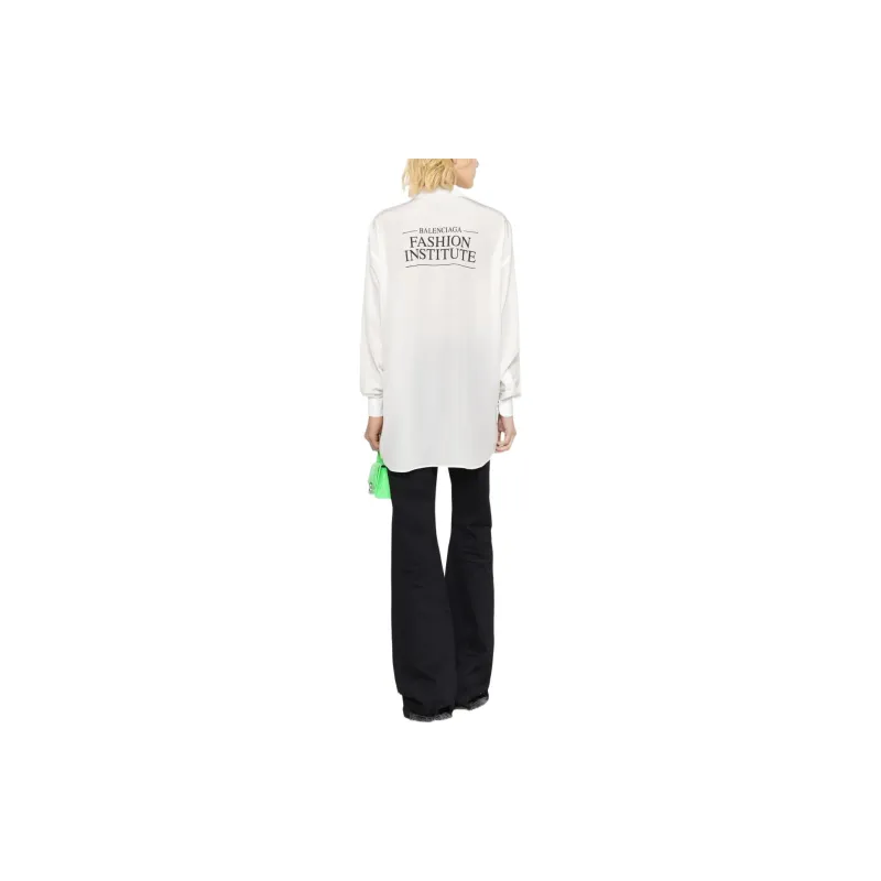 Balenciaga Fashion Institute Oversized Shirt-2