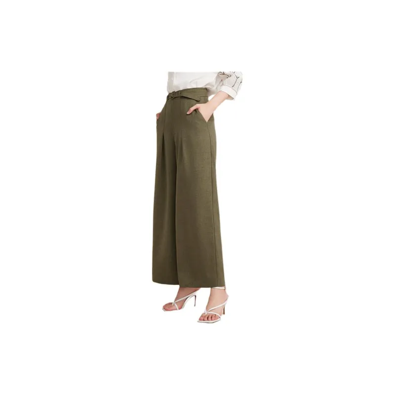 Goodland Casual Pants Women's Army Green-1