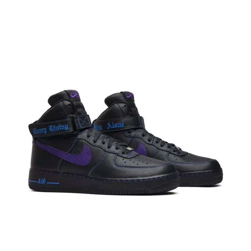 Nike Air Force 1 High X Vlone Black Purple-2