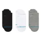 3 Pack (Black+White+Gray)