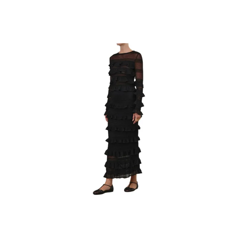 Zimmermann Illustration Frilled Skirt-3