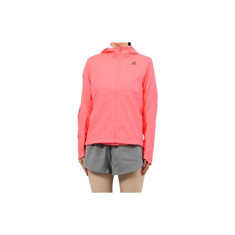 Adidas OWN THE RUN JKT Jacket Women's Pink-4