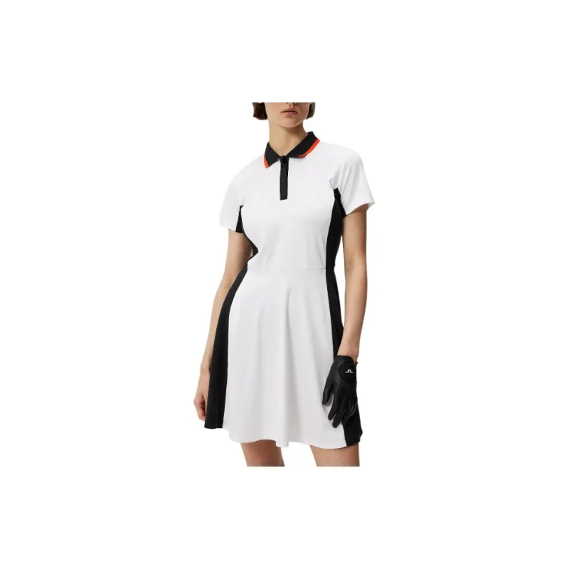 J.Lindeberg Short Sleeved Dress Women's White-3
