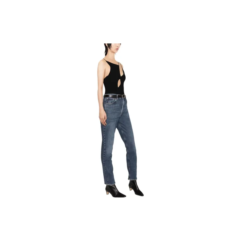 AGOLDE High Rise Slim-Fit Jeans-3