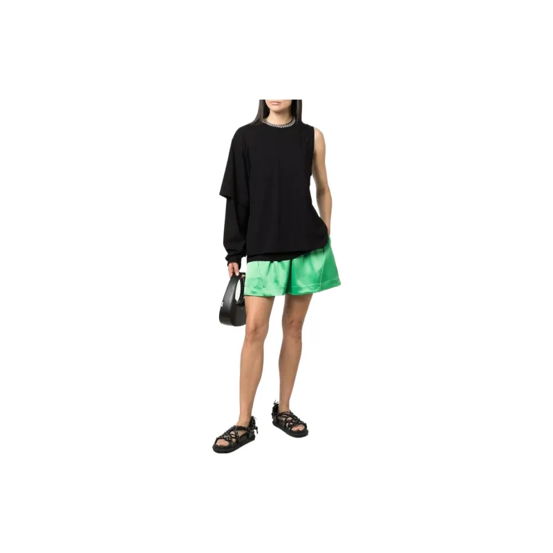 Y 3 One Sleeve Layered Top-2
