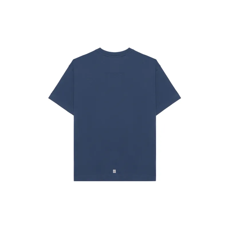 Givenchy Logo Printed Crewneck T Shirt-1