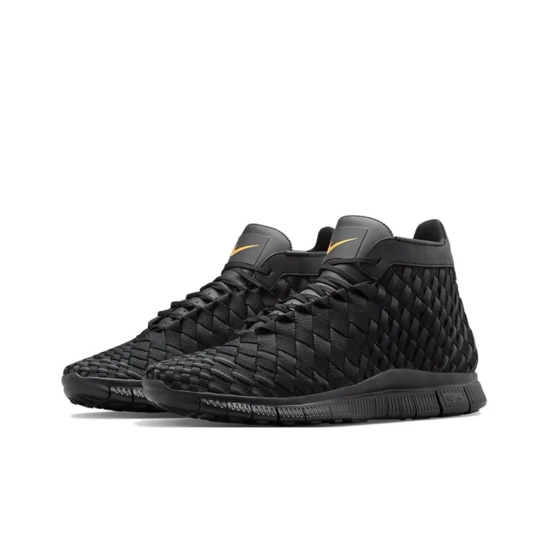 Nike Free Inneva Woven Mid Triple Black-2