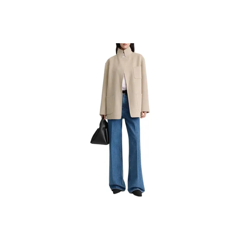 TOTEME Notched lapels Mélange Jacket-1