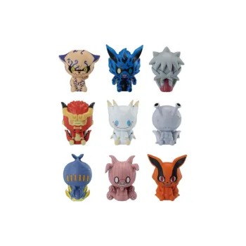 BANDAI Naruto Characters Tail Beast Chibi Figures