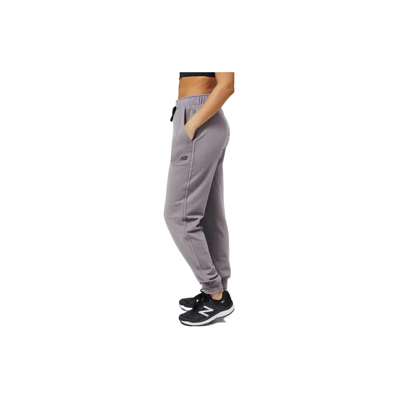 New Balance Knitted Sweatpants Women's Gray-3