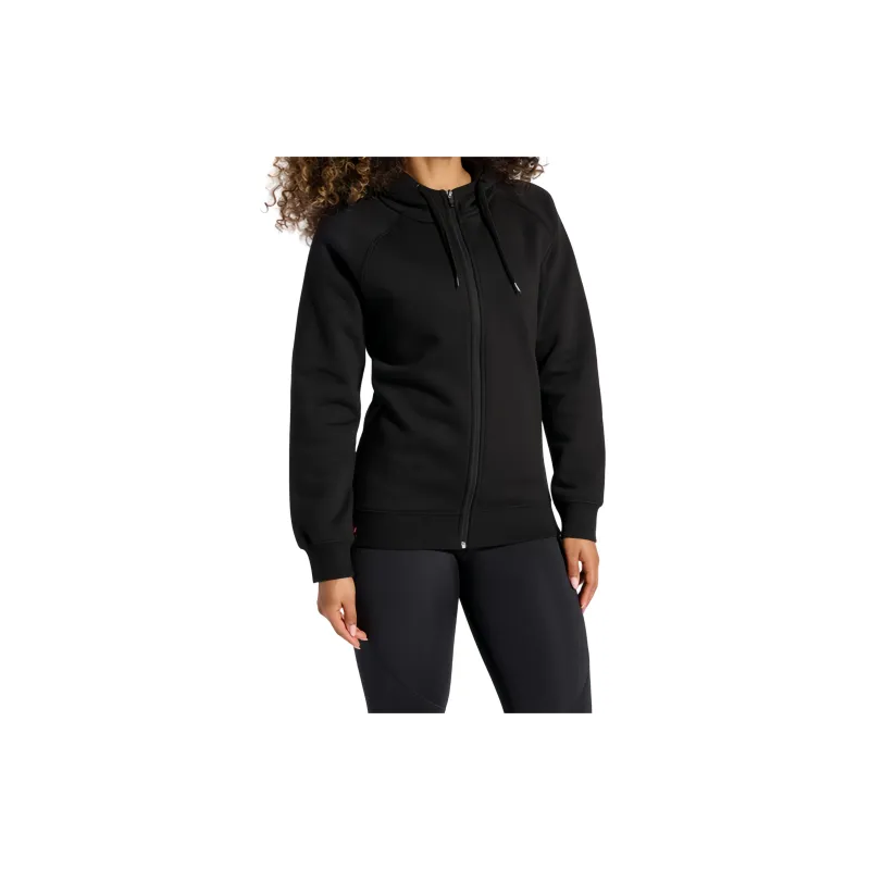 Hummel HmlRED HEAVY ZIP HOODIE WOMAN Jackets & Coats Women's Black-4
